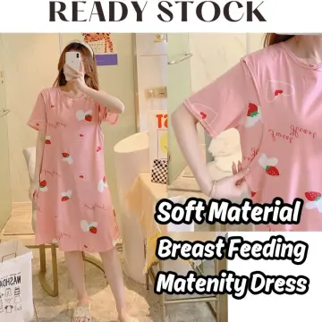 Shop Maternity Feeding Dress online Lazada .my