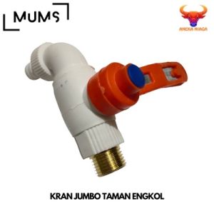 AN-CISAL KRAN AIR PLASTIK 1/2 DRAT KUNINGAN KERAN AIR TEMBOK PVC TERMURAH