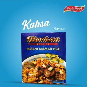 MERHAN Food 500gr Paket Beras Basmati dan Bumbu Nasi Kabuli Briani Mandi Kabsa Instant Mercan Mehran