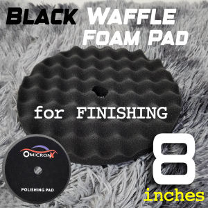 OmicronX 8 inches Waffle Foam Pad (BLACK)