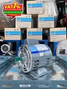 PIONEER มอเตอร์แช่ มอเตอร์ไฟฟ้า รอบช้า มอเตอร์ขูดมะพร้าว ห้ามใช้สายพานฉุด กำลัง 1/4 HP