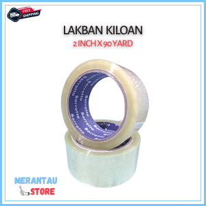 Promo Lakban Bening Kiloan Isi 6 Pcs ukuran 90 Yard Solasi Isolasi Solatip Lakban Coklat Kualitas 100% OKE Sticky Tape Warna Clear Super Kuat Tidak Mudah Putus Murah