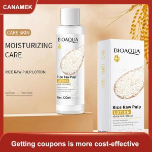 【CANAMEK 】 BIOAQUA Whtie Rice Face Lotion Whitening Moisturizing Anti Wrinkles Anti Wrinkles Anti-Aging Facial Serum Essence Skin Care