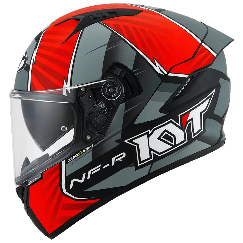 KYT NF-R XAVI Fores 2021 Matt Black/Red helmet Lazada PH