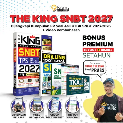 Buku THE KING SNBT 2027 ( UPDATE SOAL ESSAY / ISIAN SINGKAT) 7 IN 1