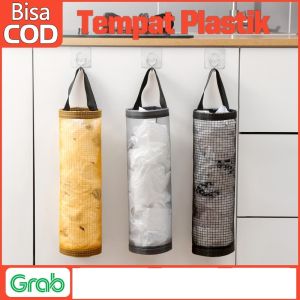 Dispenser Kantong Sampah Nilon Tahan Lama Gantung Dinding - Warna Variatif