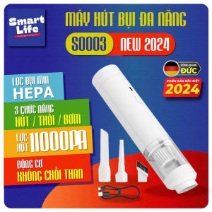 (HCM) Máy Hút Bụi Không dây Smartlife S0003 Không Chổi Than Siêu Bền Bỉ Làm Sạch 999%