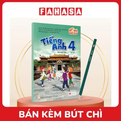Sách Giáo Khoa Global Success - Tiếng Anh 4 - Tập 2 - Sách Học Sinh (2023) - Kèm Bút Chì