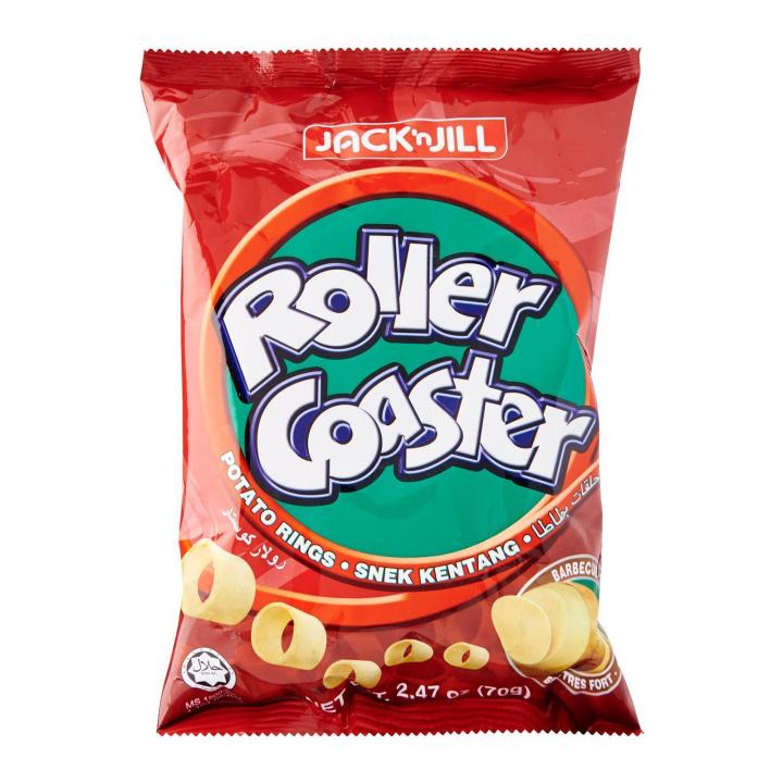 Jack n Jill Roller Coaster Barbecue Flavour Potato Rings Lazada