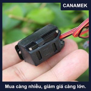 【CANAMEK】 Hộp số động cơ micro mini M10 DC 3V-6V bộ điều khiển hướng bằng kim loại 12g xoay 360 độ