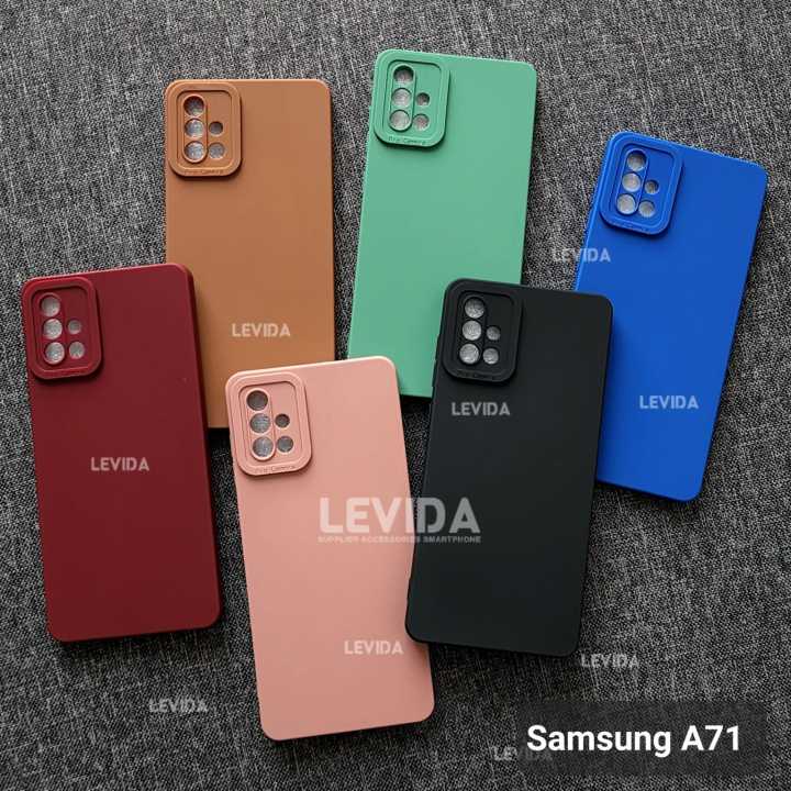Softcase Samsung A71 Case Macaron Pro Kamera Case Samsung A71