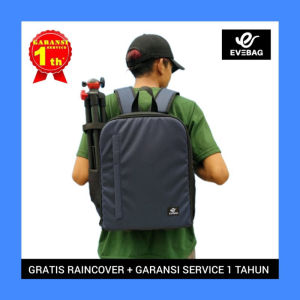 EVEBAG BM720 Tas Ransel Kamera DSLR Mirrorless Laptop Drone Camera Backpack Free Raincover