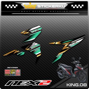 Sticker Striping List Variasi Suzuki NEX II - Stiker Striping Motor NEX II. KS.08