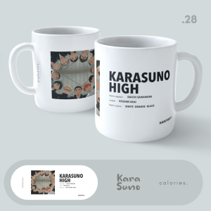 Mug  Haikyu Karasuno Hinata Suga Sport anime Souvenir Kado Hampers Gelas #mgha