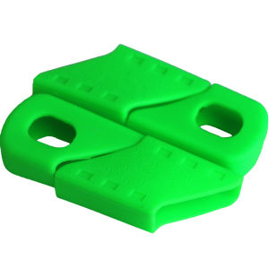 LUJIN Silicone Mountain Bike Road Bicycle Fixed Gear Protective Sleeve Crank Cover Crank Arm Protector Crankset Protector