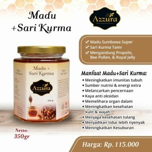 AZZURA MADU + SARI KURMA || MINUMAN SEHAT || MADU MURNI || KESEHATAN