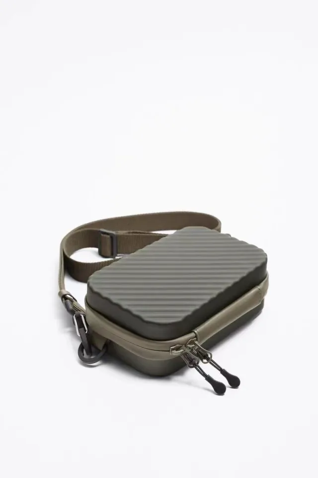 ZARA New Mens Bag Bag For Men Black Box Mens Bag Single Shoulder