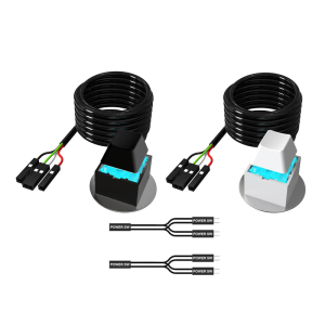 สวิตช์จ่ายไฟ ABS สำหรับคอมพิวเตอร์ตั้งโต๊ะที่ออกแบบภายนอกเพื่อการบูตโดยไม่ต้องเปิดเคส