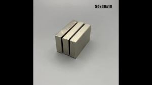 แม่เหล็กบล็อกสี่เหลี่ยม 50x30x10 มม. 1/2/5/10 ชิ้น อุปกรณ์เสริมสำหรับตู้เย็น สำนักงาน ตู้เย็น ไวท์บอร์ด เครื่องมือโรงรถ ครัว