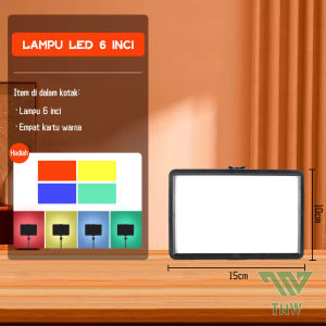 TNW Lampu Fotografi Lampu LED Video Light Ringlight Lampu Foto Produk Live Streaming Vlogging