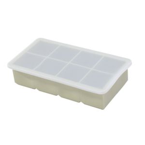 DECALI BPA Free Large Ice Cube Tray 6/8 Grids Silicone Square Ice Mold Grid freezing Reusable Ice Cube Maker Kitchen Gadgets