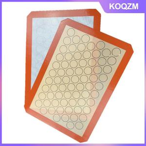 KOQZM Nonstick Silicone Mat Baking Oven Pastry Liner Macaron Cake Sheet Kitchen