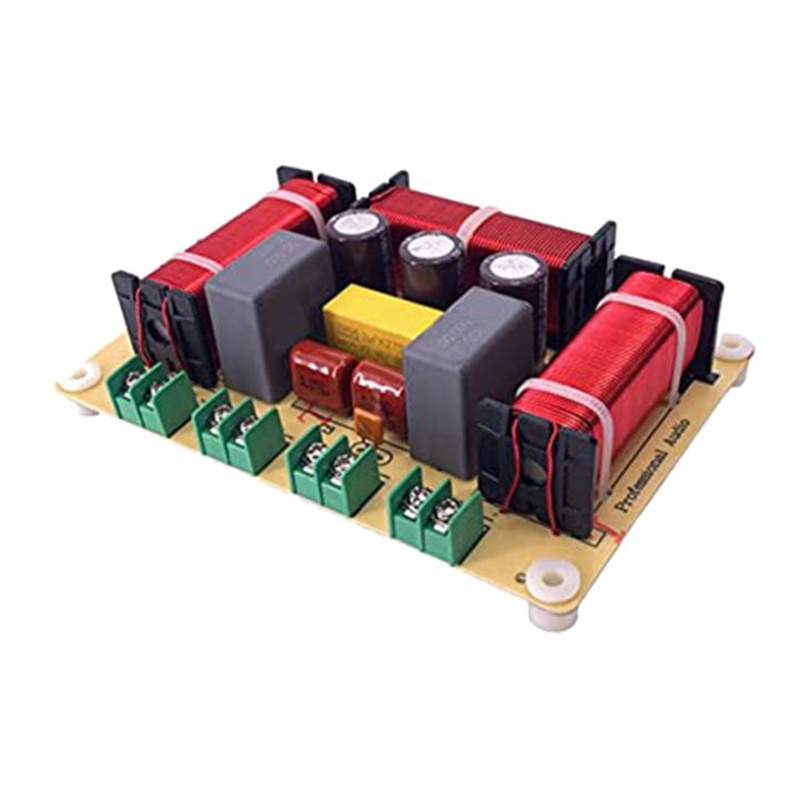 Lot De 2 Répartiteurs De Fréquence Audio 3 Voies 300W - Filtre Crossover Hi-Fi Pour Enceintes DIY - 1500 Hz - 6