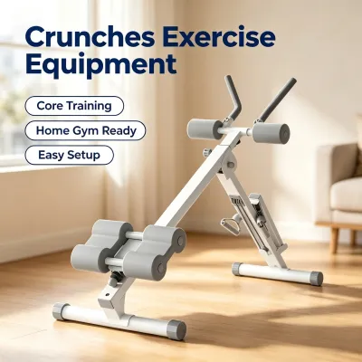 Ab Workout Machine Adjustable Ab Trainer Abdominal Trainer for Home Gym Foldable Crunch Machine