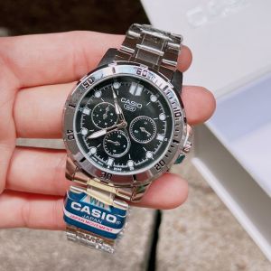 Watchhiend นาฬิกาข้อมือผู้หญิง หน้าปัดขนาด 40 มม. สายเลทตัดสายได้ ตามขนาดข้อมือ พร้อมกล่องกระดาษคาสิโอ้