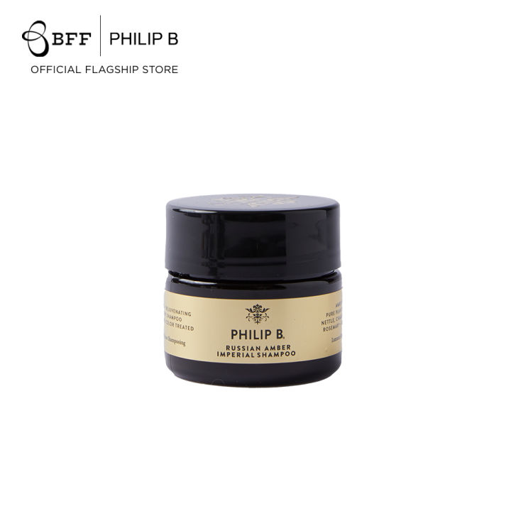 Philip B. - Russian Amber Imperial Shampoo (แชมพูสูตรเข้มข้น, ซ่อมแซมผม, ผมเสีย)