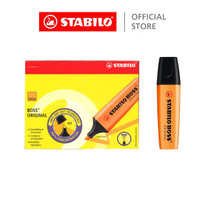 STABILO BOSS ORIGINAL Highlighter Pen and Text Marker - Box of 10