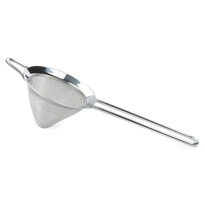 Cocktail Fine Strainer Stainless Steel Conical Mesh Strainer Professional Bar Tool Th 4573