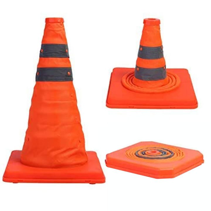 Spill Magic™ FAO230SC Pop Up Safety Cone, 3 X 2.5 X 30, Yellow - GoodEarth Products