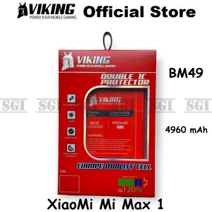 Baterai VIKING Double Power XiaoMi Mi Max 1 BM49 Batre Batrai Battery Handphone Dual HP BM 49