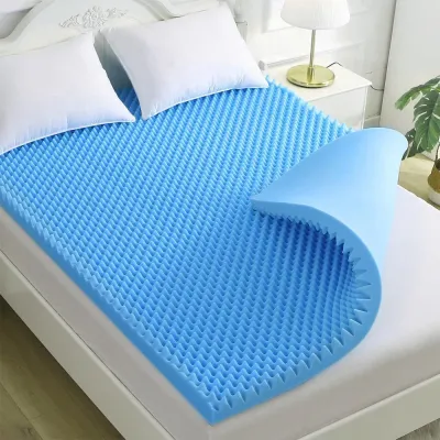Uratex Type Egg Crate Mattress Topper Pressure Relief Foam Pad Anti Bedsore For Back Pain 2Inch