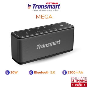 [BEST SELLER] Loa Bluetooth 5.0 Tronsmart Element Mega |  Công suất 40W Hỗ trợ TWS và NFC ghép đôi 2 loa | Âm thanh nổi sống động kết hợp bass mạnh và sâu Có Mic đàm thoại | Thời gian nghe nhạc lên tới 24h | Bảo hành 12 tháng.