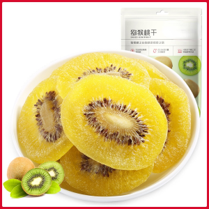 (High cost performance and fast delivery) Dried kiwi fruit 108g Dried kiwi slices Dried kiwi fruit snacks 百草味猕猴桃干108g 奇异果干弥猴桃片水果干