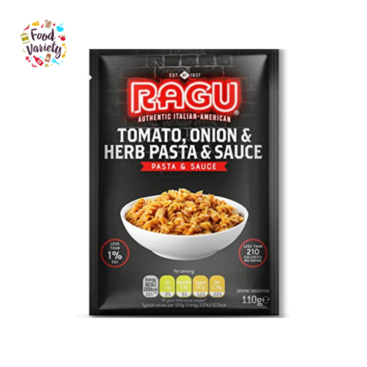 Ragu Pasta & Sauce Tomato Onion & Herb Pasta & Sauce รากู พาสต้าและซอส ...