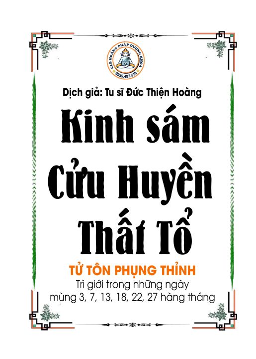 Các Bài Văn Khấn Cửu Huyền Thất Tổ