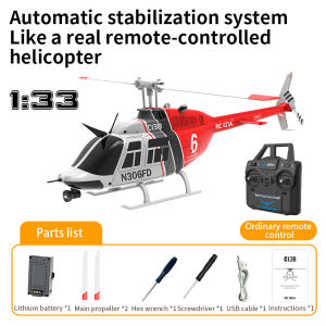 Free Shipping! C138 Remote Control Helicopter 6CH 2.4G RC Helicopter Toys 6-Axis Gyro Flybarless Airplane Model For Boys Girls Birthday Gifts Kids Toy ﻿
