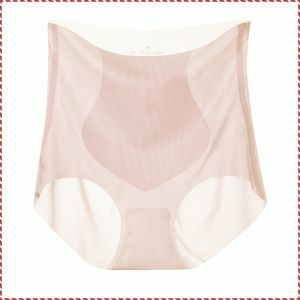 【Real No Trace】 High-Waisted Hip Lift Tummy Tuck Panties Tuck Belly Lift Butt Ultra-Thin Cool Cold Feeling Not Stuffy Anti-Bacterial Shaping Underwear 高腰无痕提臀收腹内裤
