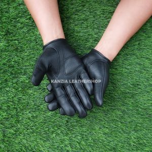 Sarung Tangan Pria Kulit Kanzia Leathershop Resleting