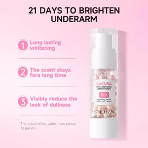 GMEELAN Sakura 5X Ceramide Underarm Whitening Cream Body Lotion Pearl Moisturizer 30g