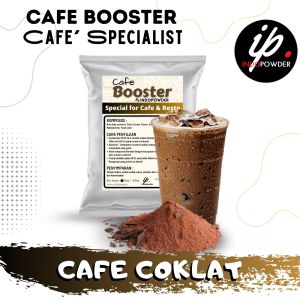 Bubuk Minuman 500gr PREMIUM CAFÉ BOOSTER COKLAT Untuk Cafe Waralaba dan Resto - Minuman Kekinian