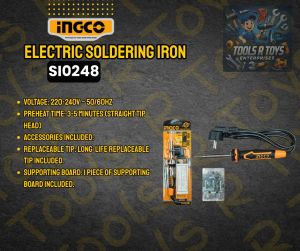INGCO ELECTRIC SOLDERING IRON | SI0248 | TOOLS R TOYS | ING-HANDTOOLS