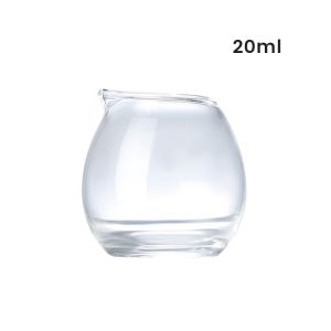 B.F. Mini Milk Cups Small Milk Cups Espresso Cups Small Size Glass 20ml 50ml