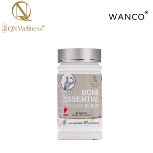 QN Wellness BONE ESSENTIAL™ 全能钙™ (60 Tablets) Vegan |NEW PACKAGING|