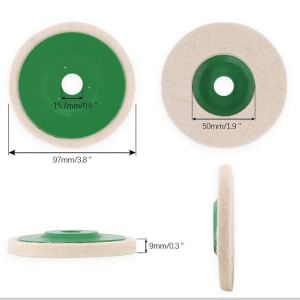4" Buffing Disc for Grinder Buffing Disk Buffing Wheel Polishing Stainless Steel