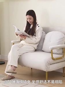 [CozyNest ]Sofa Bed Integrated Lazy Folding Dual-use Small Space-saving Single Multi-functional Retractable Bed Dormitory Sofa