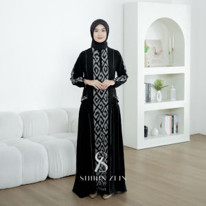 Shirin Zein - Gamis Lebaran Kondangan Devina Tenun Etnik Khas Troso
